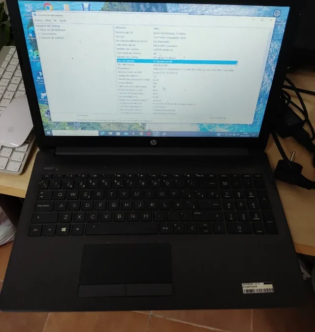 Portátil HP 15-db0xxx