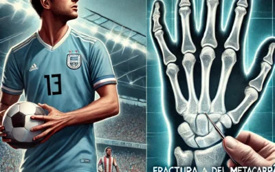 Fractura del metacarpiano de la mano: El caso de Ronald Araújo
